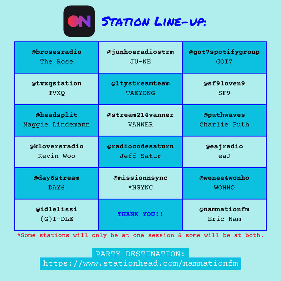 Time Machine Throwback 90s-00s Pop Streaming Party on Stationhead