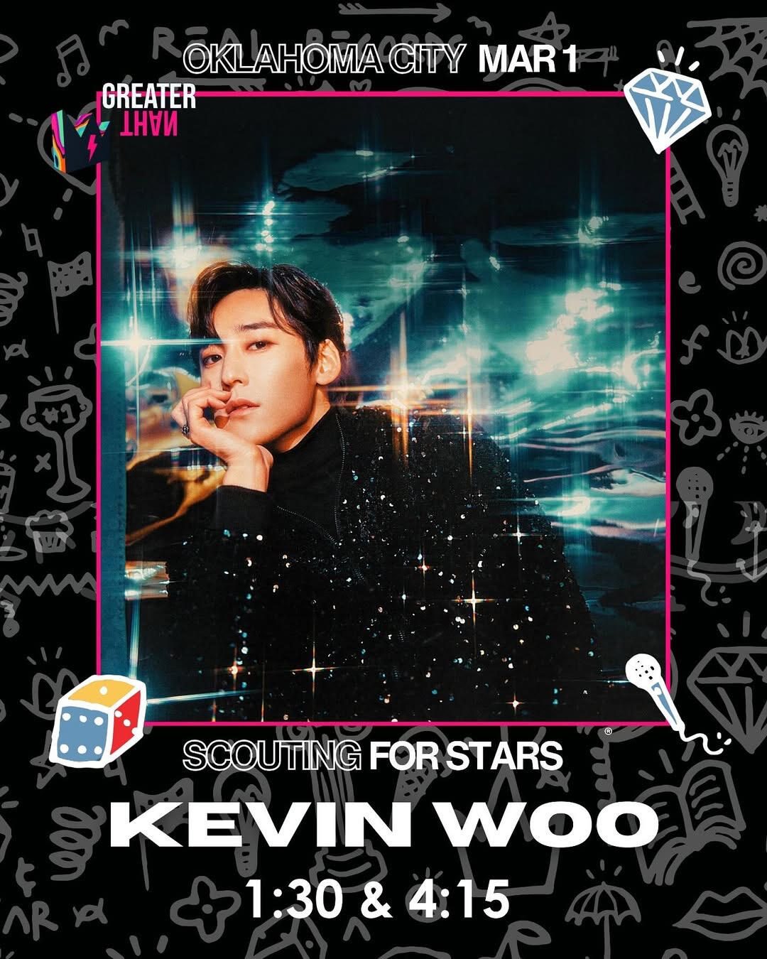 Kevin Woo in Oklahoma City Penn Square Mall on Saturday, March 1, 2025