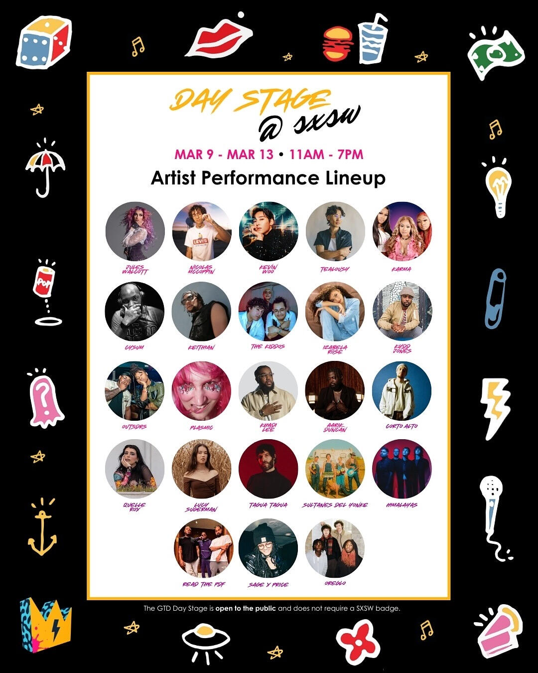 Kevin Woo in Austin, Texas at SXSW Day Stage presented by Greater Than Distribution March 9-13, 2025